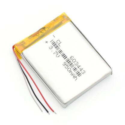 Akumulator Li-Poly 950mAh 3.7V NTC JST 603443 - obrazek 6