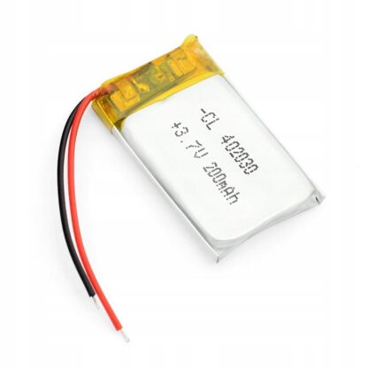 Akumulator Li-Poly 200mAh 3.7V JST 402030 - obrazek 7