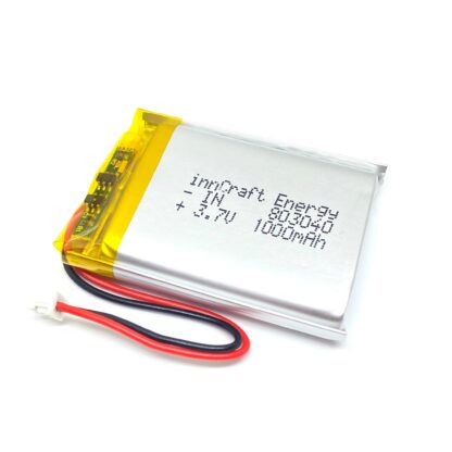 Akumulator Li-Poly 1000mAh 3.7V JST 803040 - obrazek 3