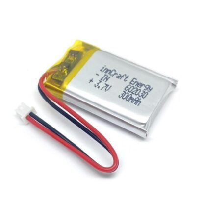 Akumulator Li-Poly 300mAh 3.7V 602030 - obrazek 2