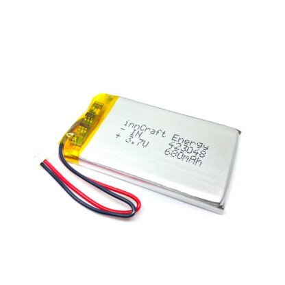 Akumulator Li-Poly 680mAh 3.7V IN423048 - obrazek 3