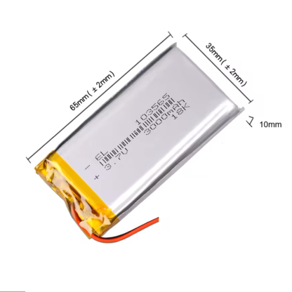 Akumulator Li-Poly 3000mah 3.7V JST 103665 - obrazek 2