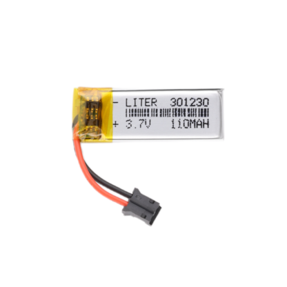 Akumulator Li-Poly 110mah 3.7V PHR-2-BK 301230 - obrazek 2