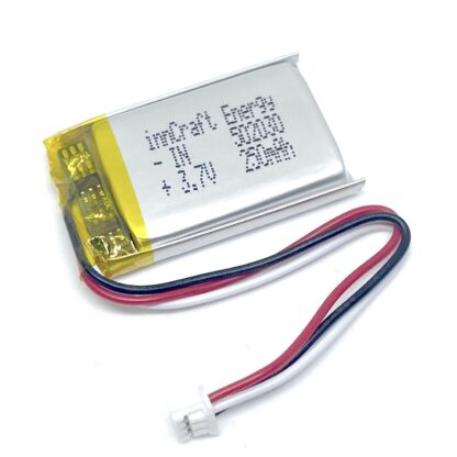 Akumulator Li-Poly 250mAh 3.7V NTC JST 502030