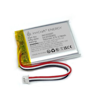 Akumulator Litowo-Polimerowy 750mAh 3.7V INC503337