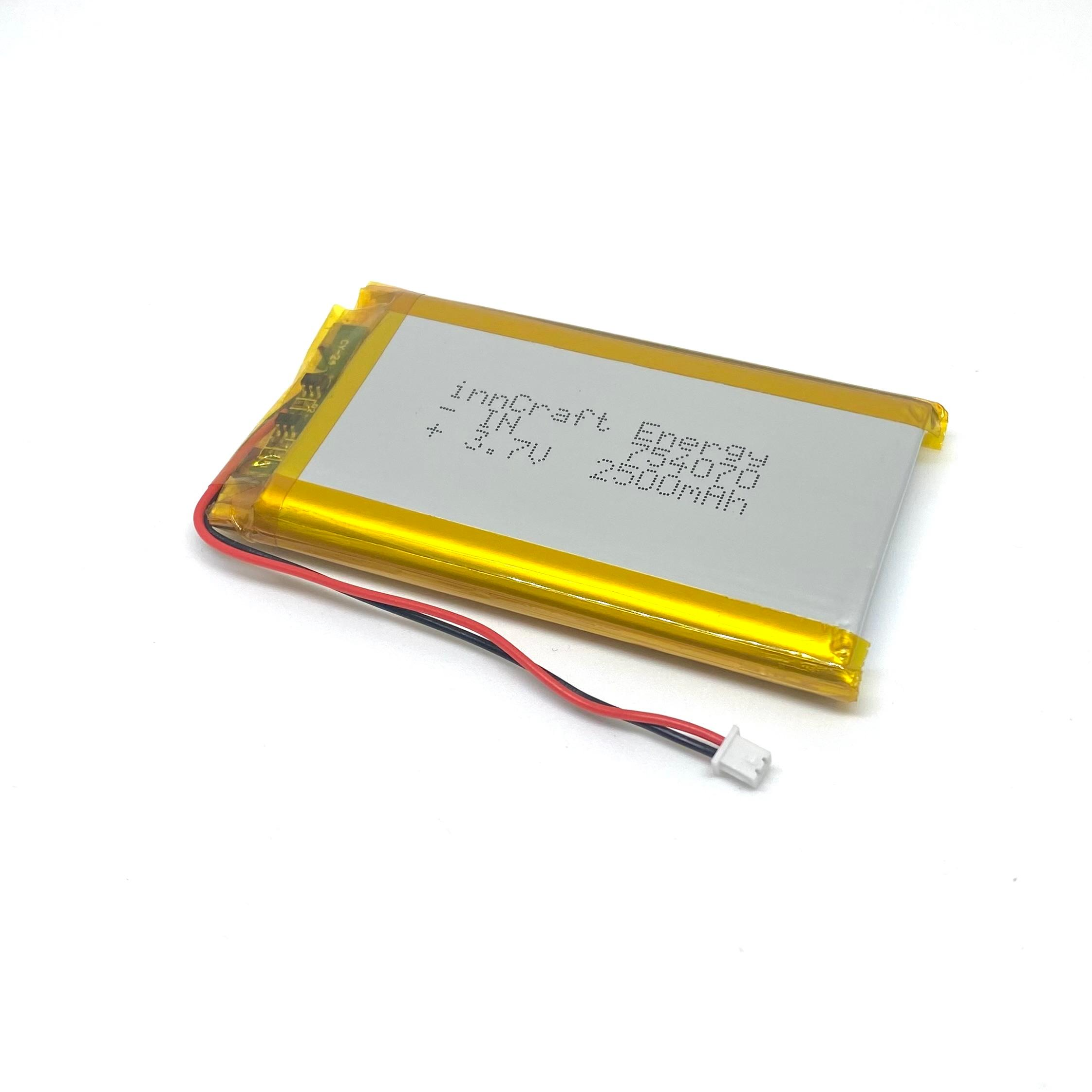 Akumulator Litowo-Polimerowy 2500mAh 3.7V IN754070 - obrazek 3